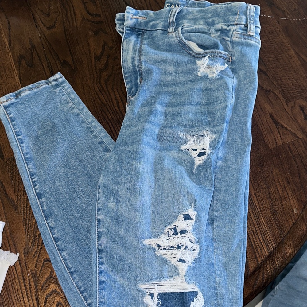 American Eagle Outfitters Light Blue Denim
